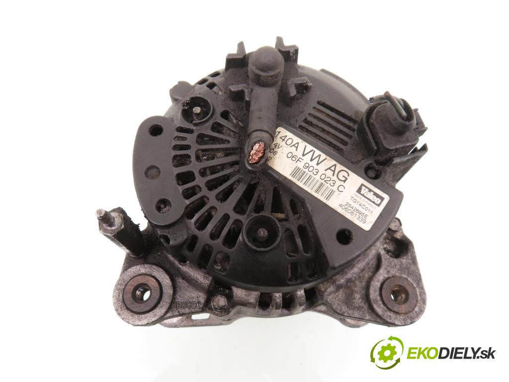 AUDI A3 (8P1) HB 2006 103,00 2.0 TDI PD 16V 140 1968,00 Alternátor 06F903023C (Alternátory)