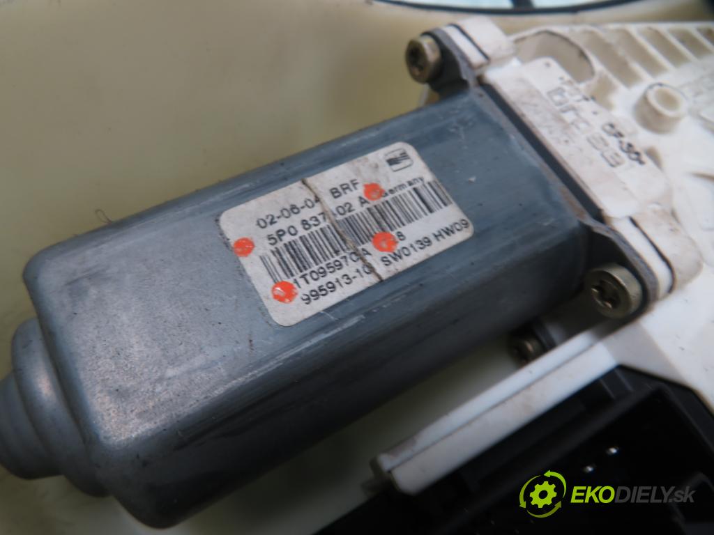 SEAT ALTEA (5P1) MINIVAN 2004 75,00 1.6 102 1595,00 Mechanizmus okien 1K0959792D ; F005S00151