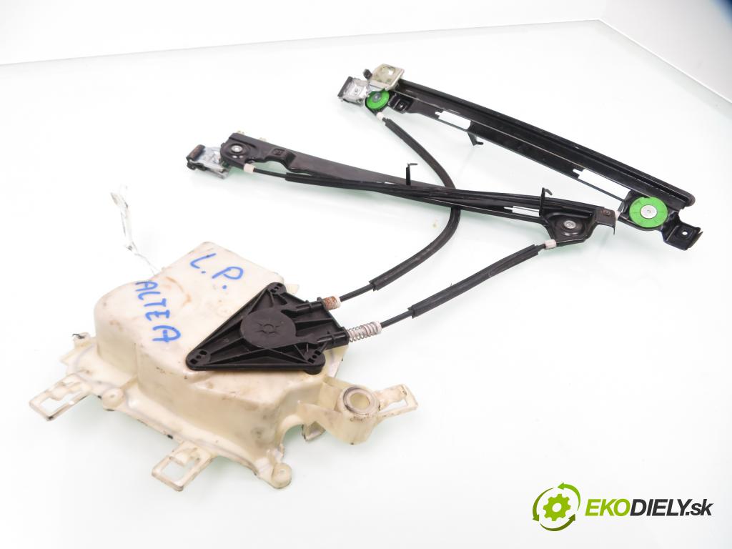 SEAT ALTEA (5P1) MINIVAN 2004 75,00 1.6 102 1595,00 mechanismus oken 5P0837401A ; 1K0959793D