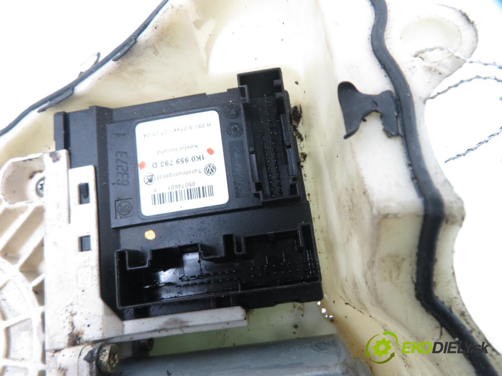 SEAT ALTEA (5P1) MINIVAN 2004 75,00 1.6 102 1595,00 mechanismus oken 5P0837401A ; 1K0959793D