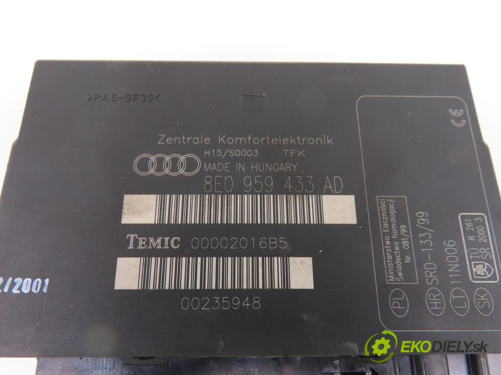 AUDI A4 Avant (8E5, B6) KOMBI 2002 96,00 1.9 TDI - AWX 1896,00 MODUL komfortu 8E0959433AD