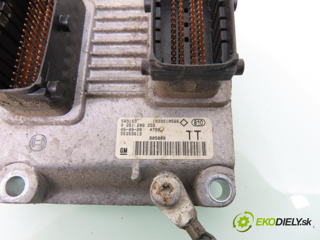 OPEL MERIVA A nadwozie wielkoprzestrzenne (MPV) (X03) HB 2005 66,00 1.4 16V Twinport - Z 14 XEP 1364,00 Riadiaca jednotka Motor 0261208255 ; 55353613