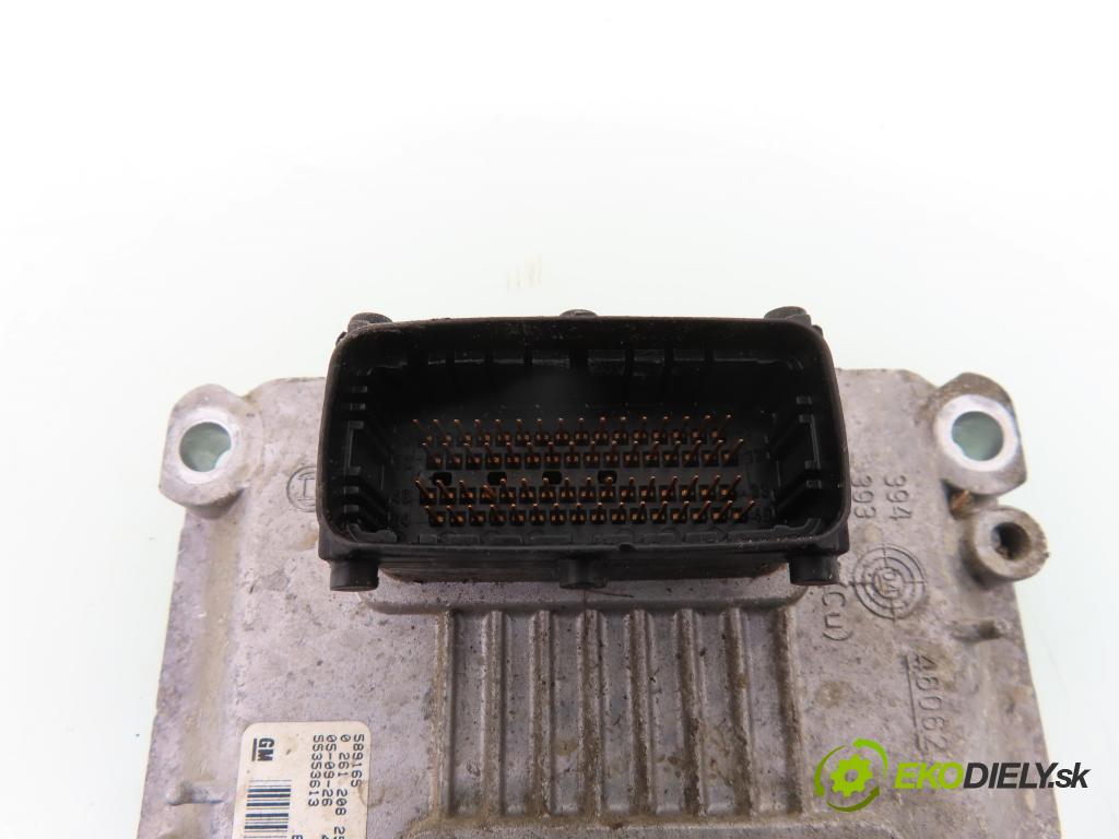 OPEL MERIVA A nadwozie wielkoprzestrzenne (MPV) (X03) HB 2005 66,00 1.4 16V Twinport - Z 14 XEP 1364,00 Riadiaca jednotka Motor 0261208255 ; 55353613
