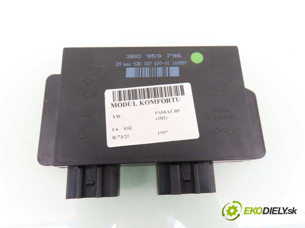 VW PASSAT B5 (3B2) SEDAN 1997 74,00 1.6 - AHL 1595,00 MODUL komfortu 3B0959796
