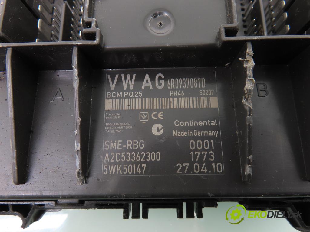 SEAT IBIZA IV (6J5, 6P1) HB 2009 63,00 1.4 16V 86 - BXW 1390,00 MODUL komfortu 6R0937087D ; A2C53362300 ; 5WK50147