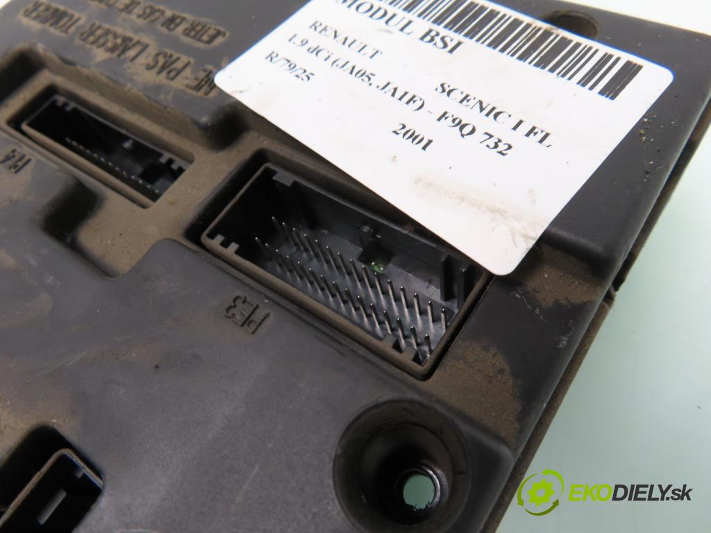 RENAULT SCENIC I (JA0/1_) MINIVAN 2001 75,00 1.9 dCi 102 - F9Q 732 1870,00 MODUL BSI 8200029342B ; S108502610F