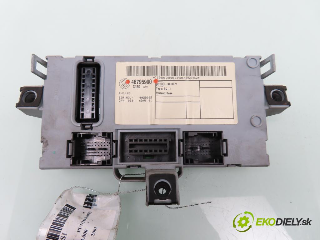 FIAT PUNTO (188_) HB 2001 44,00 1.2 Bifuel - 188 A4.000 1242,00 MODUL BSI 46795990