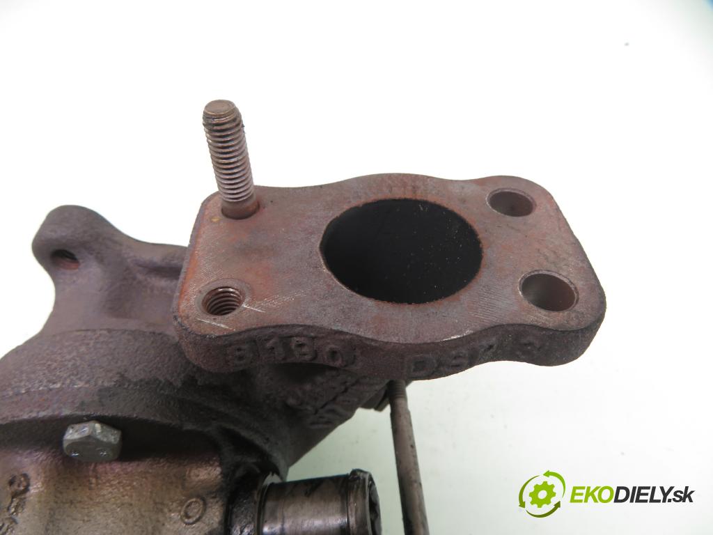 PEUGEOT 206 liftback (2A/C) HB 2003 50,00 1.4 HDi 8V 70 - 8HX 1398,00 RYCHLONABÍJEČKA: 54359710009 ; KP35487599 (Turbodúchadla (kompletní))