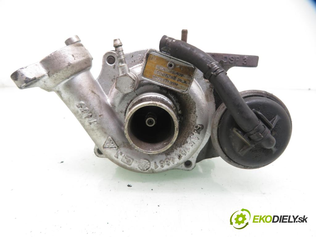 PEUGEOT 206 liftback (2A/C) HB 2003 50,00 1.4 HDi 8V 70 - 8HX 1398,00 RYCHLONABÍJEČKA: 54359710009 ; KP35487599 (Turbodúchadla (kompletní))