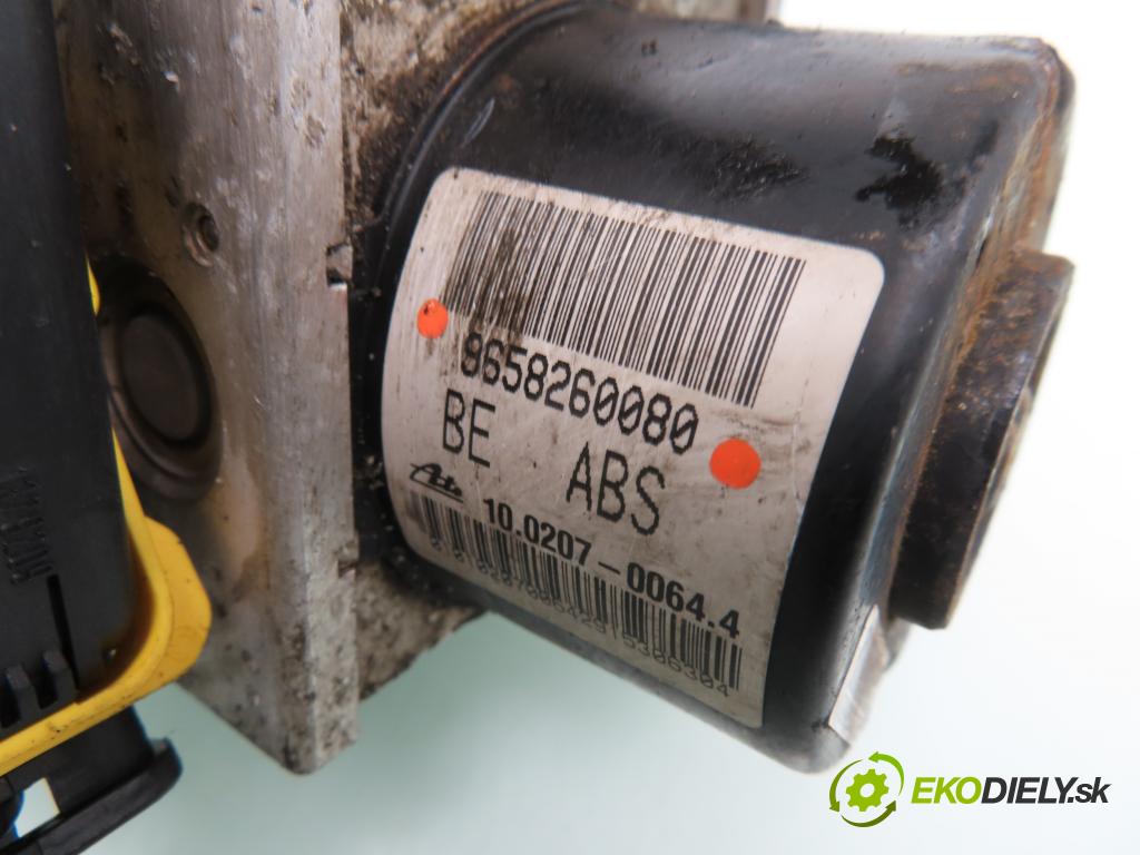 CITROEN C3 I (FC_) HB 2005 50,00 1.4 HDi - 8HZ (DV4TD) 1398,00 Pumpa ABS 10097011243 ; 9658260080 (Pumpy ABS)