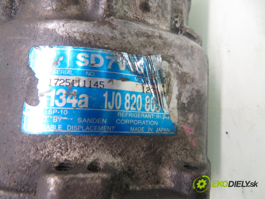 FORD GALAXY (WGR) MINIVAN 2000 81,00 1.9 TDI 110 - AFN 1896,00 KOMPRESOR: klimatizácie 1J0820803K ; SD7VCB (Kompresory klimatizácie)