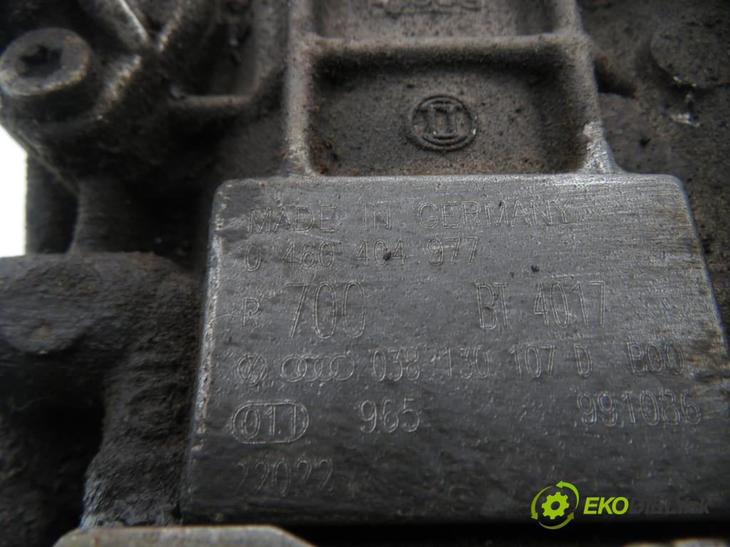 VW BORA (1J2) SEDAN 1999 66,00 1.9 TDI - AGR 1896,00 Pumpa vstrekovacia 0460404977 ; 038130107D (Vstrekovacie čerpadlá)