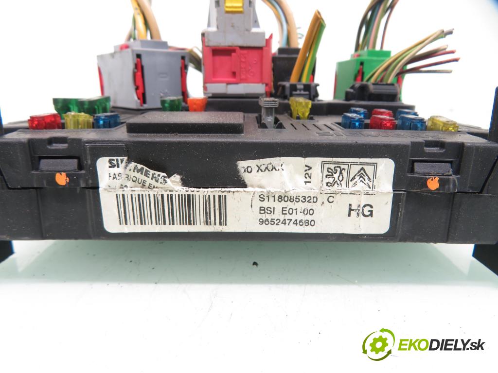CITROEN XSARA PICASSO (N68) MINIVAN 2006 70,00 1.6 - NFV (TU5JP) 1587,00 MODUL BSI S118085320 ; 9652474680