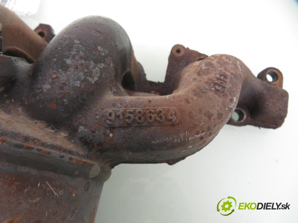 OPEL ZAFIRA A Nadwozie Wielkopojemne (MPV) (T98)  MINIVAN 1999 85,00 1.8 16V 116 - X 18 XE1 1796,00 potrubí VYČERPAT: 9158634 ; 9158633 (Výfukové potrubí)