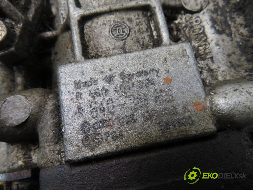 SEAT CORDOBA (6K1, 6K2) SEDAN 1997 47,00 1.9 SDI - AEY 1896,00 Pumpa vstrekovacia 0460404964 ; 028130110K (Vstrekovacie čerpadlá)