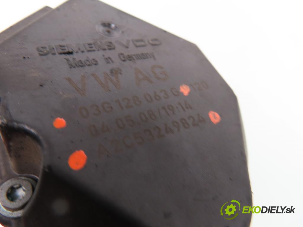 SEAT IBIZA III (6L1) HB 2008 59,00 1.4 TDI - BNV 1422,00 Škrtiaca klapka 03G128063G ; A2C53249824 (Škrtiace klapky)