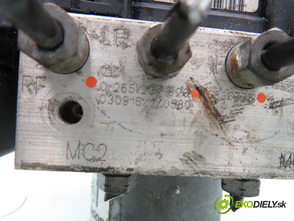 FIAT STILO Multi Wagon (192_) KOMBI 2003 76,00 1.6 16V - 182 B6.000 1596,00 Pumpa ABS 0265234020 ; 0265950310 ; 16836778 (Pumpy ABS)