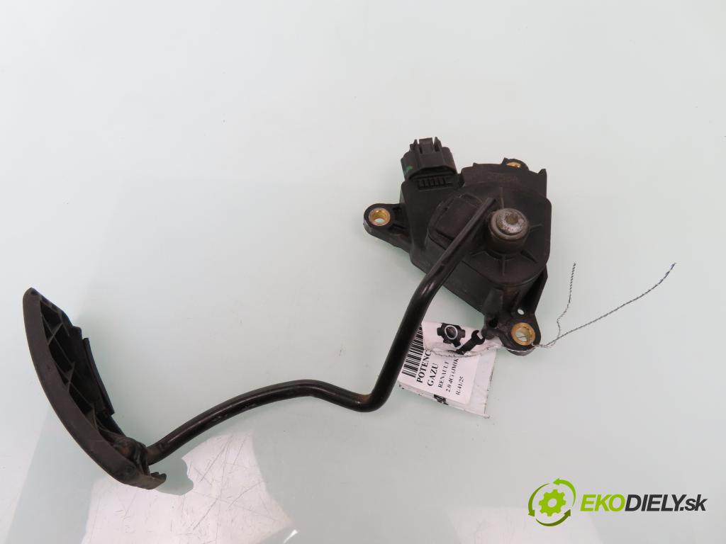 RENAULT SCENIC II (JM0/1_) MINIVAN 2006 110,00 2.0 dCi (JM1K) - M9R 700 1995,00 Potenciometer plynu 8200159645 (Pedále)