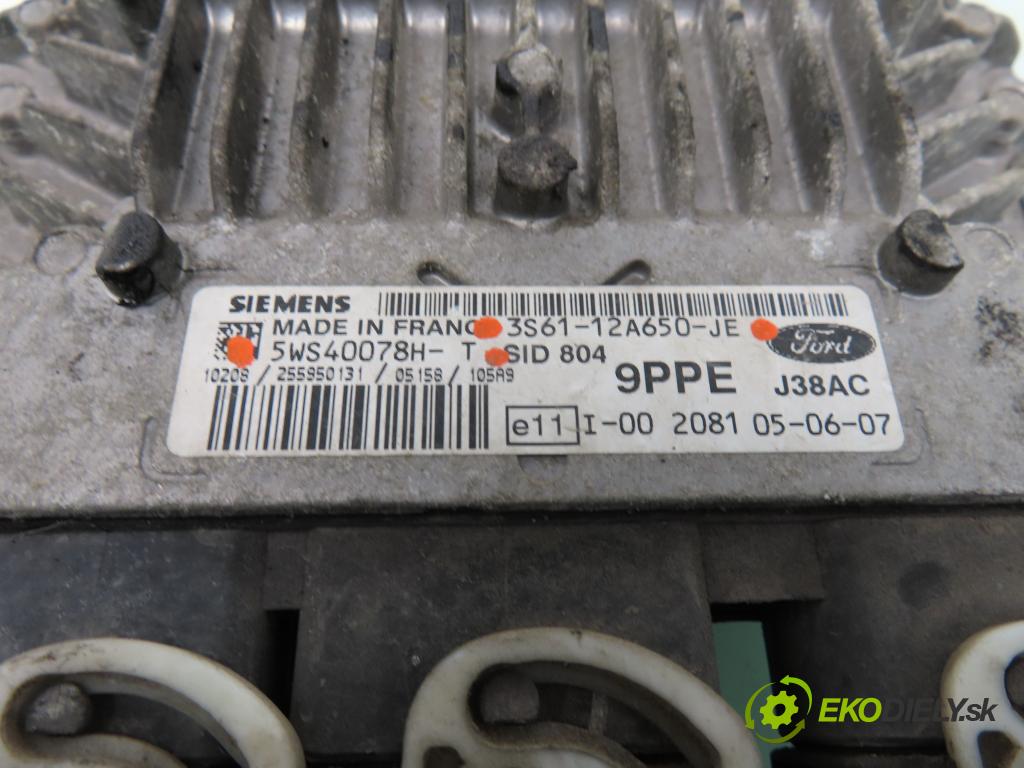FORD FIESTA V (JH_, JD_) HB 2005 50,00 1.4 TDCi 8V 68 - F6JA 1399,00 Riadiaca jednotka Motor 3S6112S650JE ; 5WS40078HT