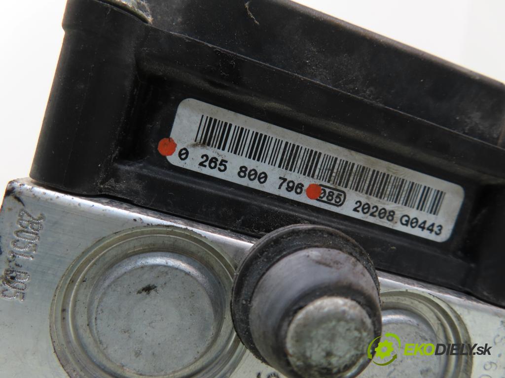 OPEL CORSA D (S07) HB 2009 55,00 1.3 CDTI - Z 13 DTJ 1248,00 Pumpa ABS 0265800796 ; 0265232288 ; 13282282 (Pumpy ABS)