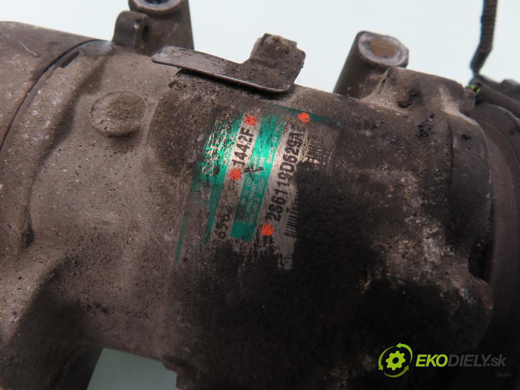 FORD FIESTA V (JH_, JD_) HB 2005 50,00 1.4 TDCi 8V 68 - F6JA 1399,00 KOMPRESOR: klimatizácie 2S6119D629AE ; 1442F (Kompresory klimatizácie)