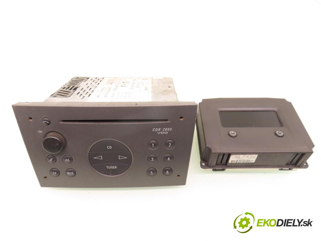 OPEL VECTRA C GTS (Z02) LIFTBACK 2002 90,00 1.8 16V 122 - Z 18 XE 1796,00 RADIO CD 13138246 ; CDR2005 ; 13114365