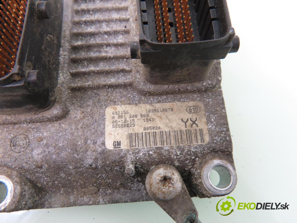 OPEL ASTRA G liftback (T98) HB 2007 66,00 1.4 - Z 14 XEP 1364,00 Riadiaca jednotka Motor 0261208669 ; 55556629