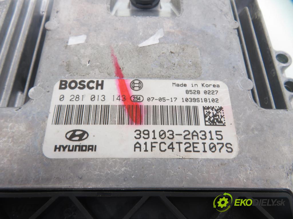HYUNDAI MATRIX (FC) MINIVAN 2008 75,00 1.5 CRDi 102 - D4FA 1493,00 Riadiaca jednotka Motor 0281013143 ; 391032A315 ; 1039S18102