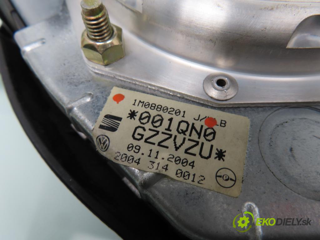 SEAT LEON (1M1) HB 2003 81,00 1.9 TDI 110 - ASV 1896,00 Volant 1J0419091 ; 1M0880201 (Volanty)