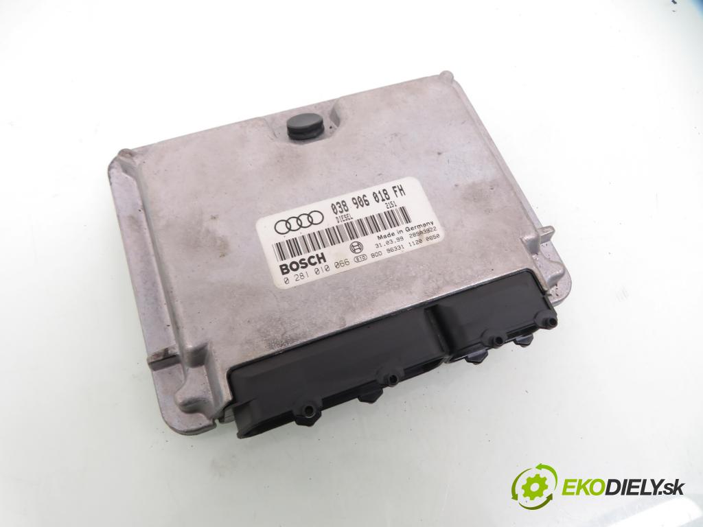 AUDI A6 Avant (4B5, C5) KOMBI 1999 81,00 1.9 TDI - AFN 1896,00 Riadiaca jednotka Motor 038906018FH ; 0281010066