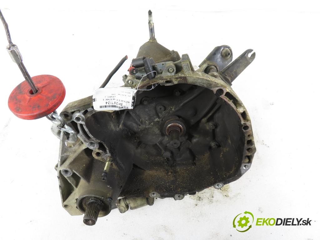 RENAULT SCENIC I (JA0/1_) MINIVAN 2000 79,00 1.6 - K4M 700 1598,00 Prevodovka MANUALNA JB3982