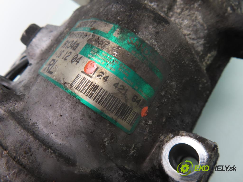 OPEL MERIVA A nadwozie wielkoprzestrzenne (MPV) (X03) HB 2006 74,00 1.7 CDTI 101 - Z 17 DT 1686,00 KOMPRESOR: klimatizácie 24421642 (Kompresory klimatizácie)