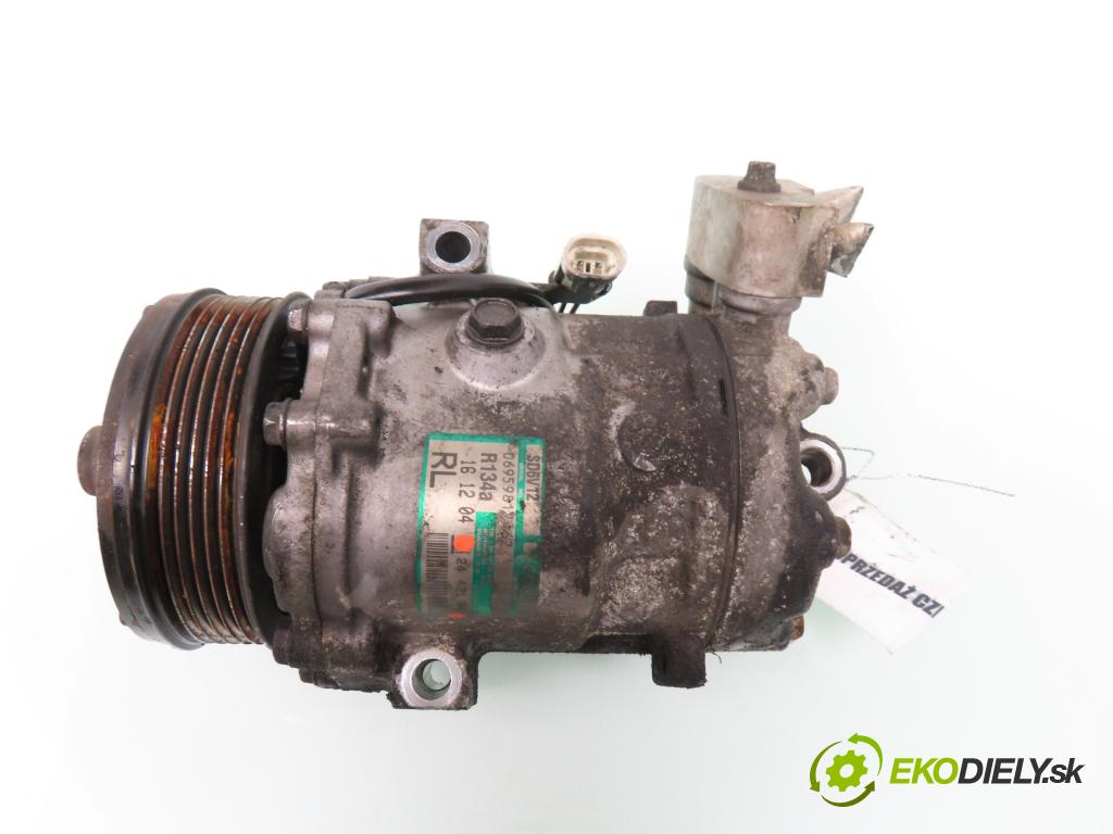 OPEL MERIVA A nadwozie wielkoprzestrzenne (MPV) (X03) HB 2006 74,00 1.7 CDTI 101 - Z 17 DT 1686,00 KOMPRESOR: klimatizácie 24421642 (Kompresory klimatizácie)