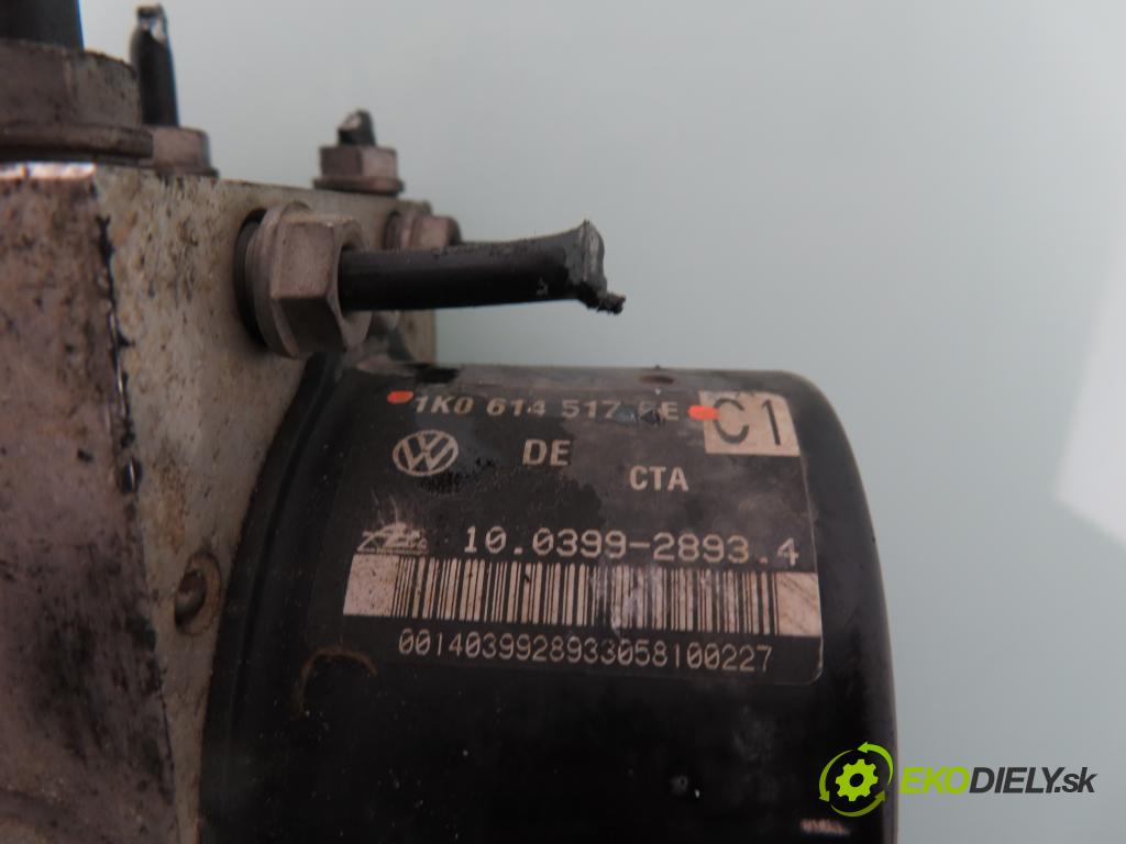 VW TOURAN (1T1, 1T2) MINIVAN 2005 103,00 2.0 TDI - BMM 1968,00 Pumpa ABS 1K0614517AE ; 1K0907379AC ; 10096003593 (Pumpy ABS)