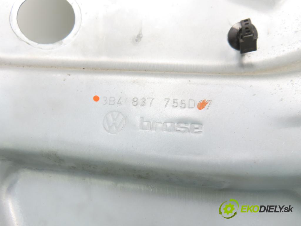 SKODA SUPERB I (3U4) SEDAN 2002 74,00 1.9 TDI - AVB 1896,00 mechanismus oken 3U1837751AM ; 3B4837755D ; 101959801