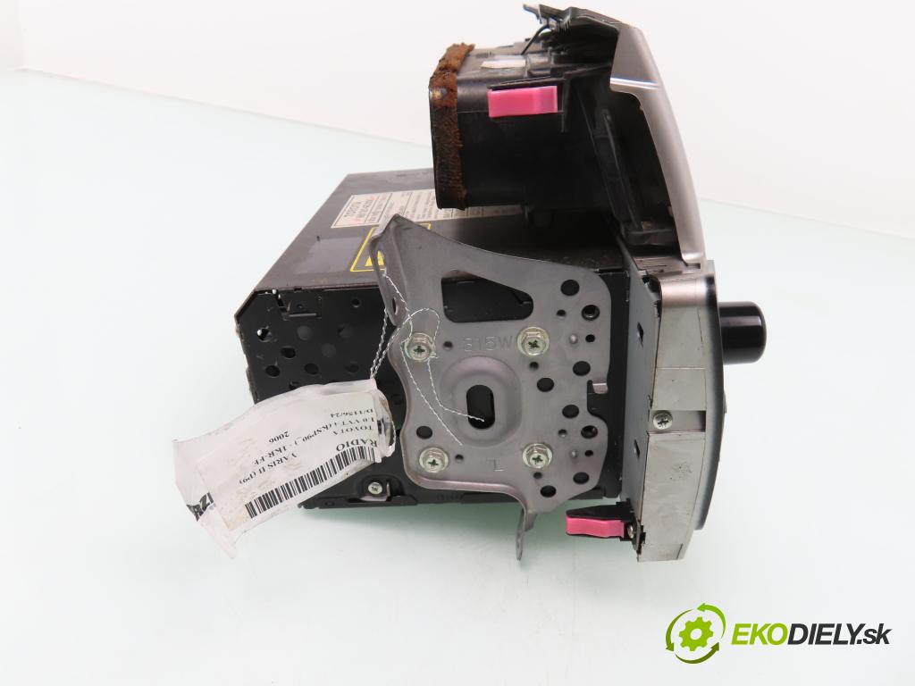 TOYOTA YARIS (_P9_) HB 2006 51,00 1.0 VVT-i (KSP90_) - 1KR-FE 998,00 RADIO CD 861200D200