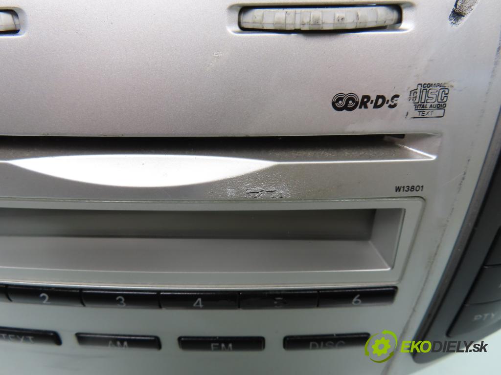 TOYOTA YARIS (_P9_) HB 2006 51,00 1.0 VVT-i (KSP90_) - 1KR-FE 998,00 RADIO CD 861200D200