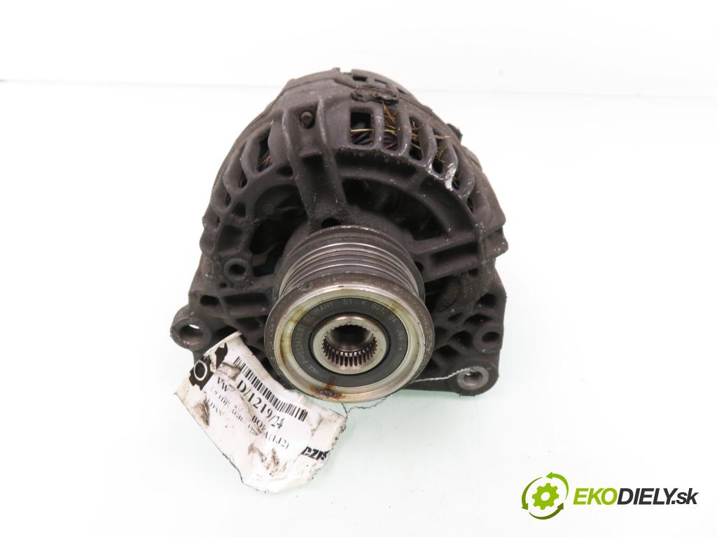 VW BORA (1J2) SEDAN 1999 66,00 1.9 TDI - AGR 1896,00 Alternátor 038903023L ; 0124325001 (Alternátory)
