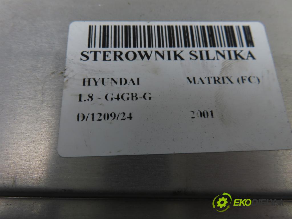 HYUNDAI MATRIX (FC) HB 2001 90,00 1.8 - G4GB-G 1795,00 Riadiaca jednotka Motor 5WY1457B ; 3910523680 ; 3910923680