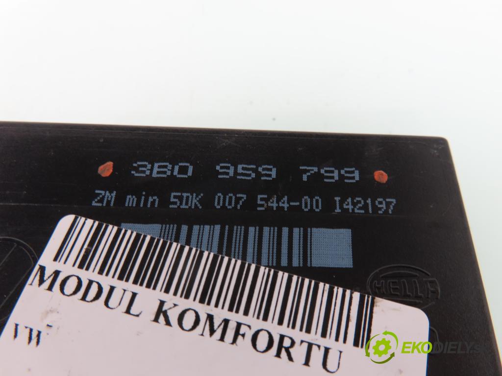 VW PASSAT B5 (3B2) SEDAN 1997 66,00 1.9 TDI - AHH 1896,00 MODUL komfortu 3B0959799
