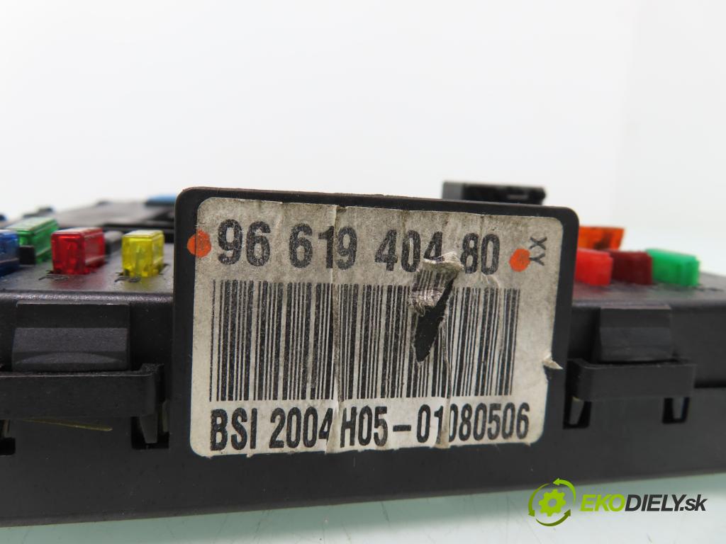 CITROEN C4 I (LC_) HB 2006 66,00 1.6 HDi - 9HX (DV6ATED4) 1560,00 MODUL BSI 9661940480