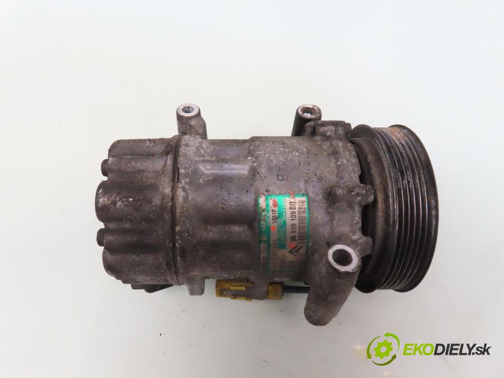 CITROEN C4 I (LC_) HB 2005 80,00 1.6 HDi - 9HY (DV6TED4) 1560,00 KOMPRESOR: klimatizácie 1351F ; 9651910980 (Kompresory klimatizácie)