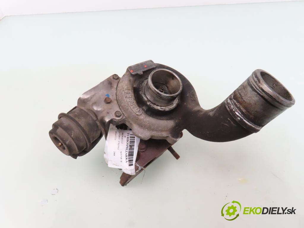RENAULT SCENIC II (JM0/1_) MINIVAN 2004 88,00 1.9 DCI - F9Q 812 1870,00 RYCHLONABÍJEČKA: GT1749V ; 8200381645 (Turbodúchadla (kompletní))