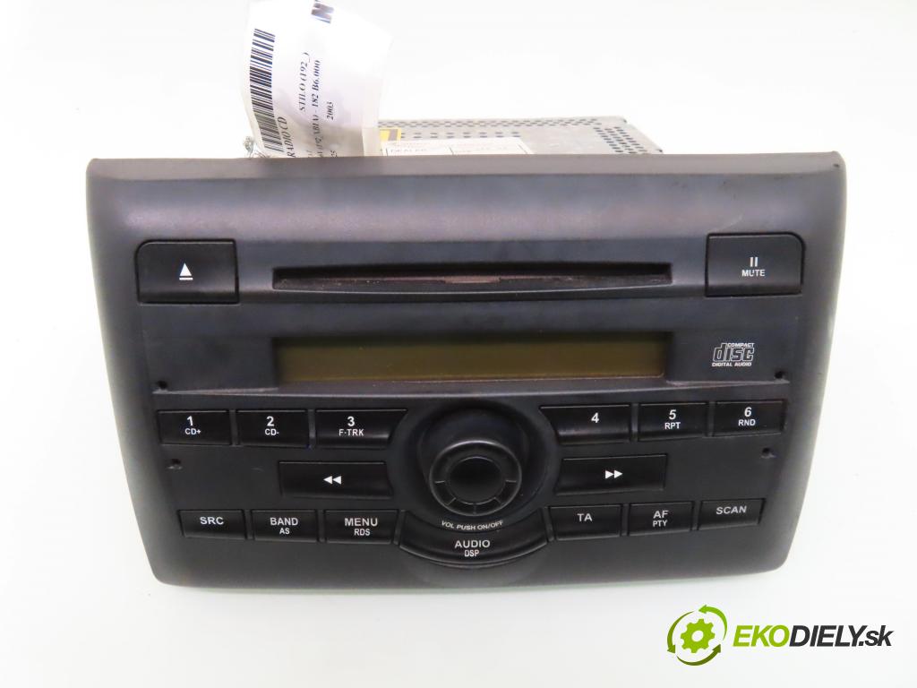FIAT STILO (192_) HB 2003 76,00 1.6 16V 103 - 182 B6.000 1596,00 RADIO CD 2FCF18C838JA ; 735374218