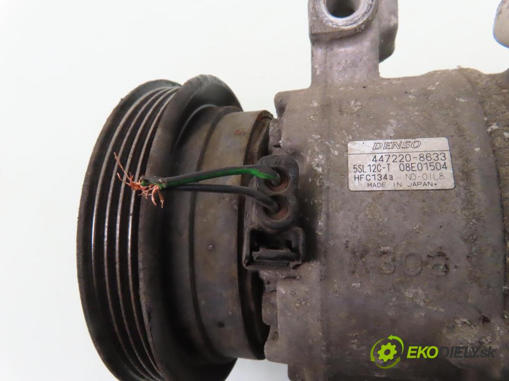 FIAT STILO (192_) HB 2003 76,00 1.6 16V 103 - 182 B6.000 1596,00 KOMPRESOR: klimatizácie 4472208633 (Kompresory klimatizácie)