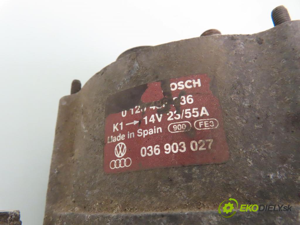 VW POLO (86C, 80) HB 1994 33,00 1.0 Cat - AAU 1043,00 Alternátor 036903027 ; 0120488236 (Alternátory)