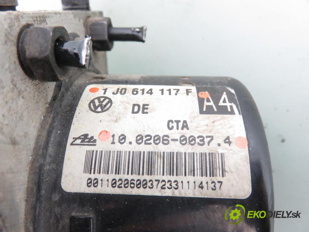 VW BORA (1J2) SEDAN 2001 85,00 2 - AZJ 1984,00 Pumpa ABS 1C0907379J ; 1J0614117F ; 10020600374 (Pumpy ABS)