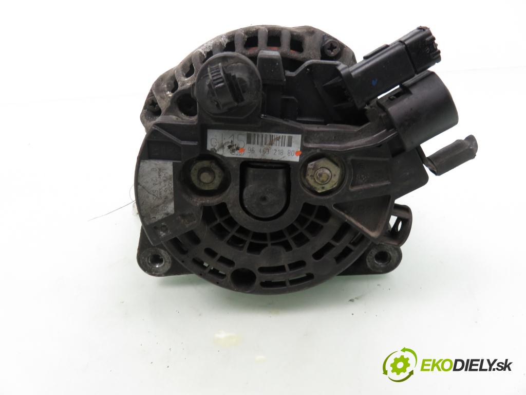CITROEN C4 I (LC_) HB 2006 66,00 1.6 HDi - 9HX (DV6ATED4) 1560,00 Alternátor 9646321880 ; 0124525035 (Alternátory)
