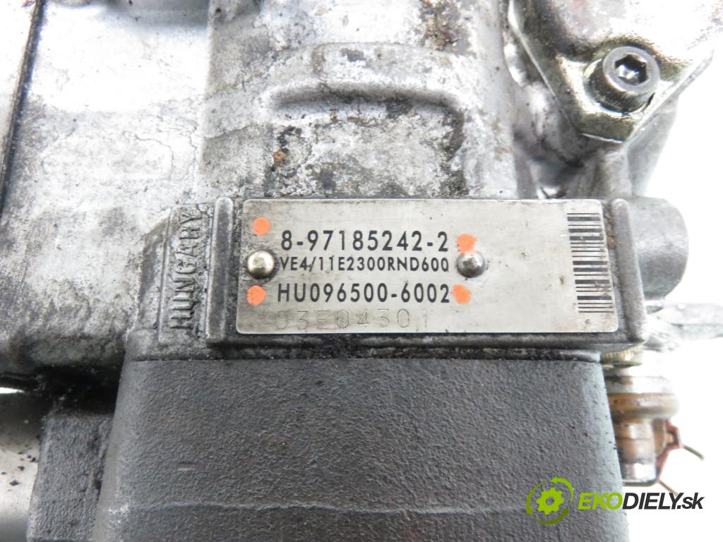 OPEL COMBO C KOMBIVAN 2002 48,00 1.7 DI 16V - Y 17 DTL 1686,00 Pumpa vstrekovacia 8971852422 ; HU0965006002 (Vstrekovacie čerpadlo)