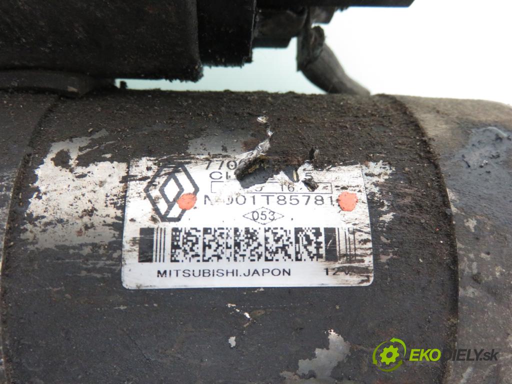 RENAULT SCENIC I (JA0/1_) MINIVAN 2001 75,00 1.9 dCi 102 - F9Q 732 1870,00 startér M001T85781 (Startér)